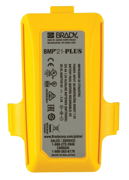 BMP21-PLUS-BATTCOV electronic component of Brady