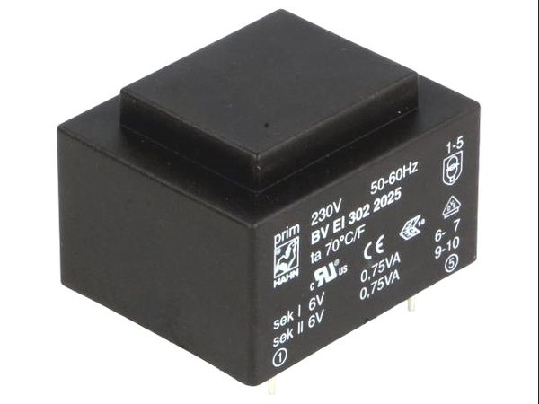 BV EI 302 2025 electronic component of Hahn