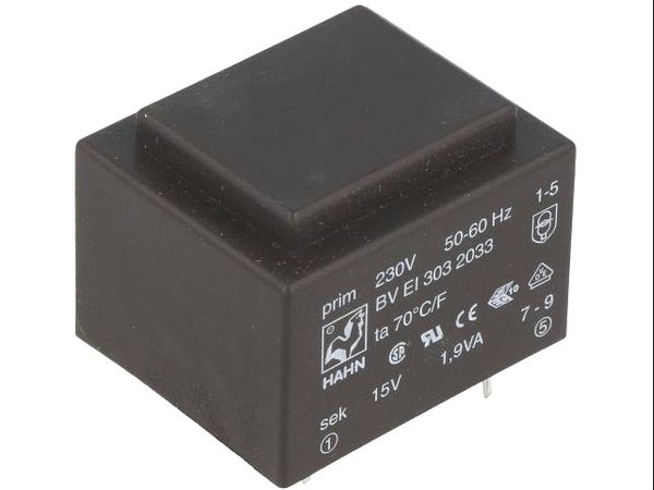 BV EI 303 2033 electronic component of Hahn