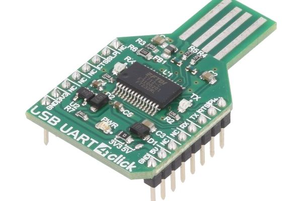 USB UART 4 CLICK electronic component of MikroElektronika