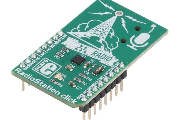 RADIOSTATION CLICK electronic component of MikroElektronika