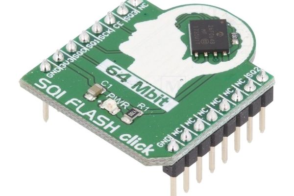 SQI FLASH CLICK electronic component of MikroElektronika