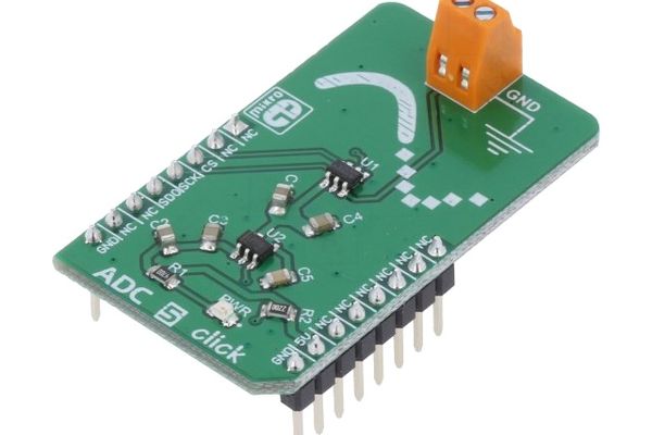 ADC 5 CLICK electronic component of MikroElektronika