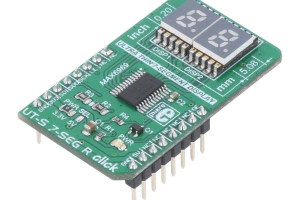 UT-S 7-SEG R CLICK electronic component of MikroElektronika