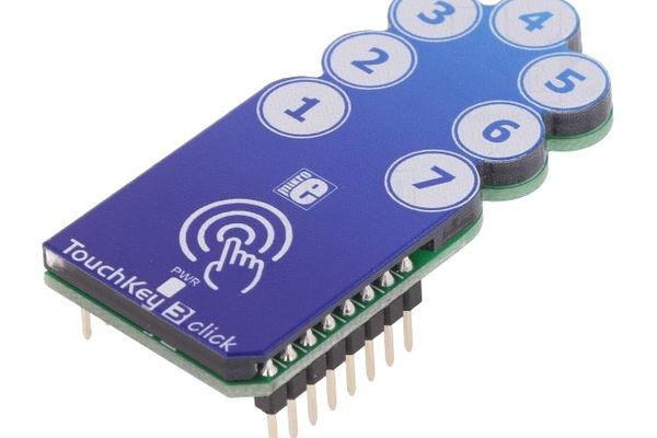 TOUCHKEY 3 CLICK electronic component of MikroElektronika