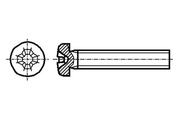 M2X4/BN2845 ISO7048 electronic component of Bossard