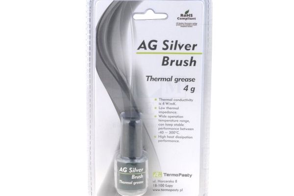 AG SILVER BRUSH 4G electronic component of AG Termopasty