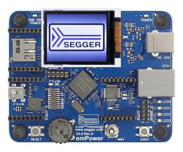 6.30.00 EMPOWER EVALUATION BOARD electronic component of Segger Microcontroller
