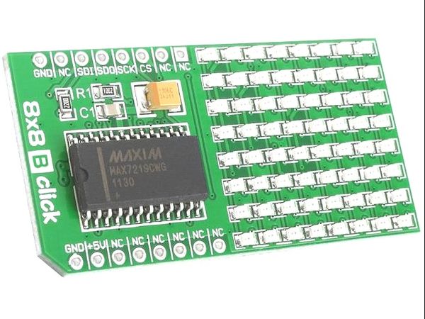 8X8 BLUE CLICK electronic component of MikroElektronika