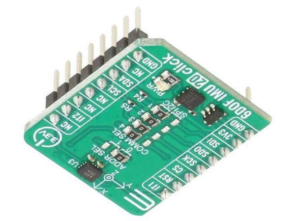 6DOF IMU 20 CLICK  Embedded Solutions