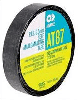 AT87 BLACK 10M X 19MM electronic component of Advance Tapes