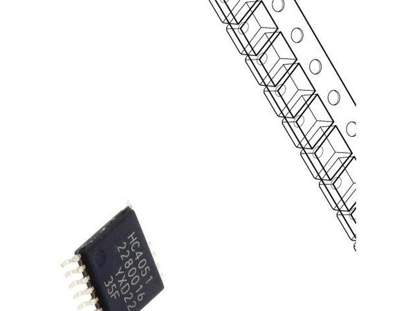 74HC4051PW-Q100,118 Encoders, Decoders, Multiplexers & Demultiplexers