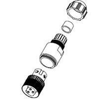 7A3006-32 Circular Metric Connectors