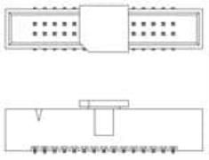 20021521-00020C4LF electronic component of Amphenol