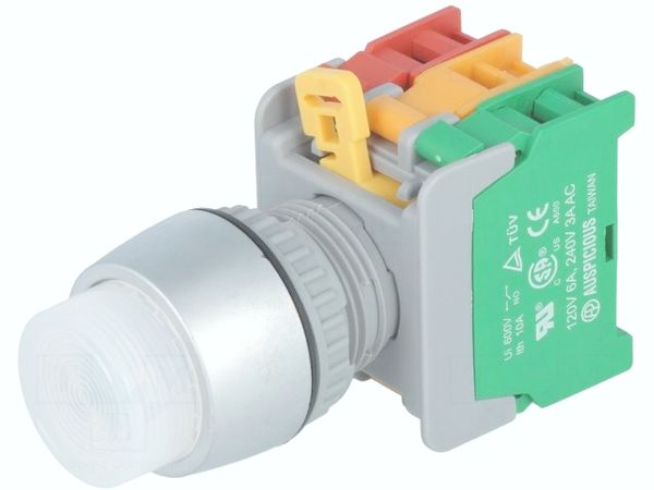 LBL22-1O/C W, W/O LAMP electronic component of Auspicious