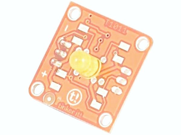 TINKERKIT YELLOW LED [5MM] electronic component of Arduino