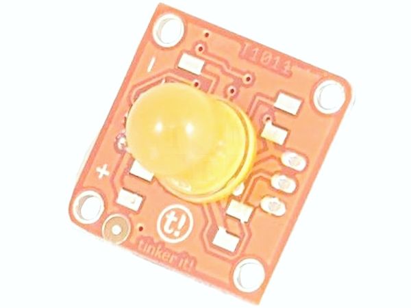 TINKERKIT YELLOW LED [10MM] electronic component of Arduino