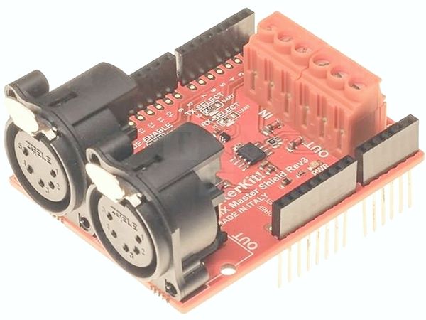 TINKERKIT DMX MASTER SHIELD electronic component of Arduino