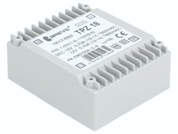 TPZ18/2*115/2*12V electronic component of Breve Tufvassons