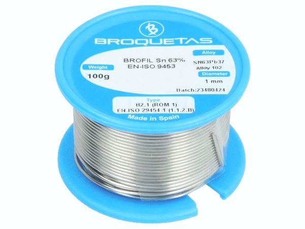 BROFIL 63 B2.1 1.0MM 100G electronic component of Broquetas