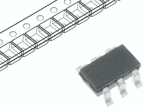 74LVC2G34W6-7 electronic component of Diodes Incorporated