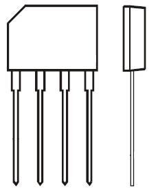 KBP06G electronic component of Shikues