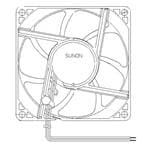 EF80252S2-1000U-A99 electronic component of Sunon