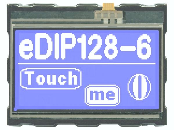 EA EDIP128B-6LWT electronic component of Display Visions