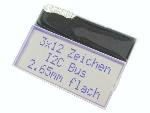 EA T123A-I2C electronic component of Display Visions