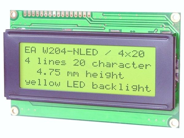 EA W204-NLED electronic component of Display Visions