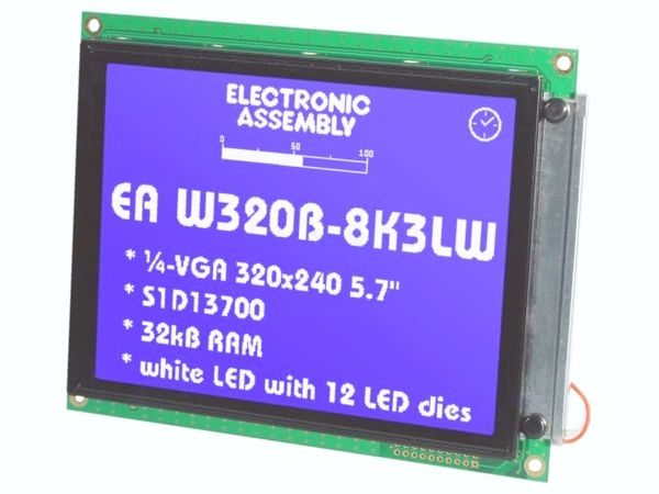 EA W320B-8K3LW electronic component of Display Visions