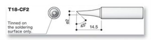 T18-CF2 electronic component of Hakko