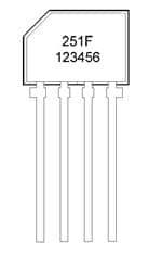 MLX90251LVA-FAA-300-BU electronic component of Melexis