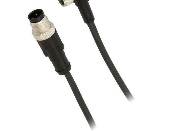 AB-C3-M12MS-1,0PUR-M8FA Sensor Cables / Actuator Cables