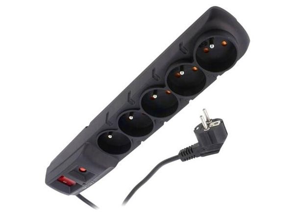 ACAR F5 1.5M BLACK  Connectors