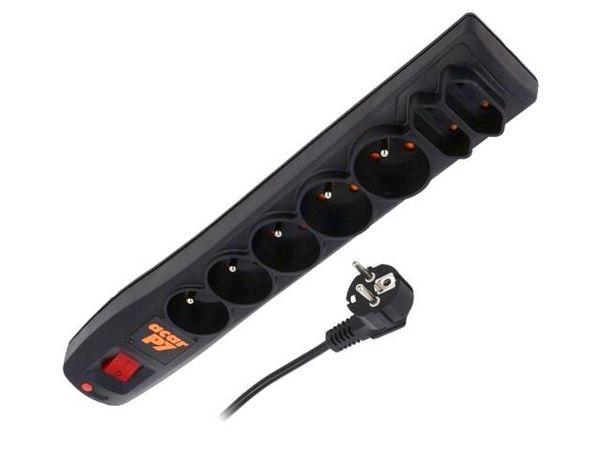 ACAR P7 5M BLACK  Connectors