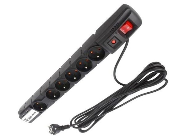 ACAR USB 5M BLACK  Connectors