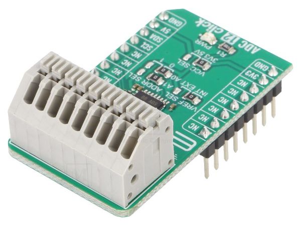 ADC 12 CLICK electronic component of MikroElektronika