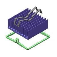 ATS-X53425P-C1-R0 electronic component of Advanced Thermal Solutions