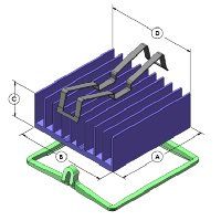 ATS-X53230G-C1-R0 electronic component of Advanced Thermal Solutions