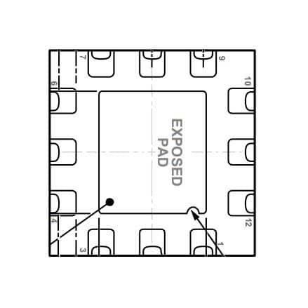 ADXL317WBCSZ-RL Board Mount Hall Effect/Magnetic Sensors
