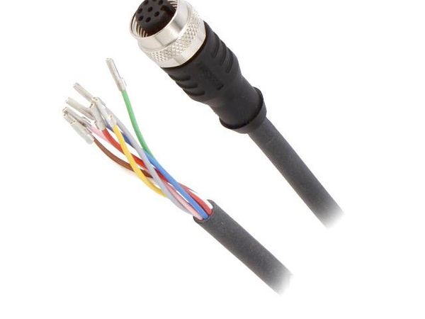 A-K8P-M12-S-G-5M-BK-2-X-A-4-69 Emergency Stop Switches / E-Stop Switches