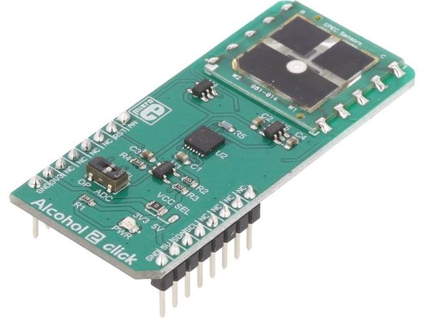 ALCOHOL 2 CLICK electronic component of MikroElektronika