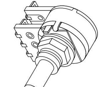RV16A03F-10-15R1-B100K-0030 Potentiometers