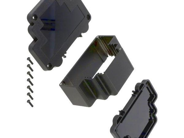 ALUD2MG-PBK-V0 Enclosures, Boxes & Cases