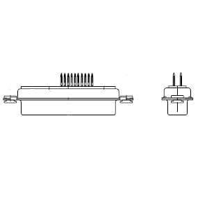 DAM3W3PN electronic component of Amphenol