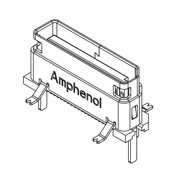 G14A42221612AHR electronic component of Amphenol