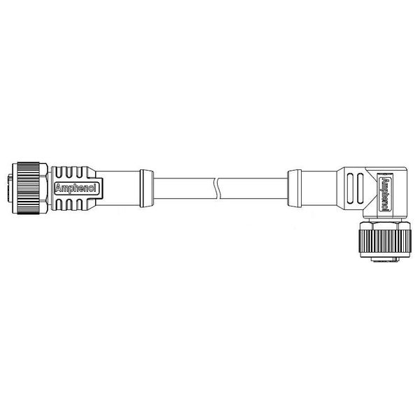 M12A10FL-12AMR-SBA05 electronic component of Amphenol