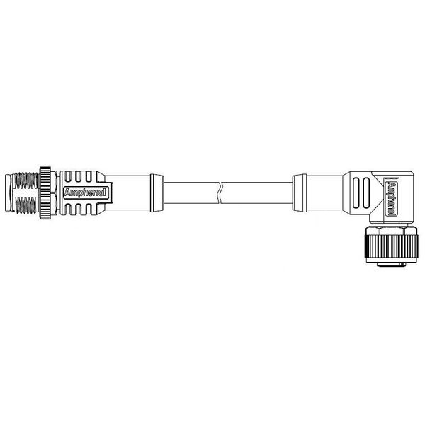 M12A10ML-12AFR-SBA05 electronic component of Amphenol