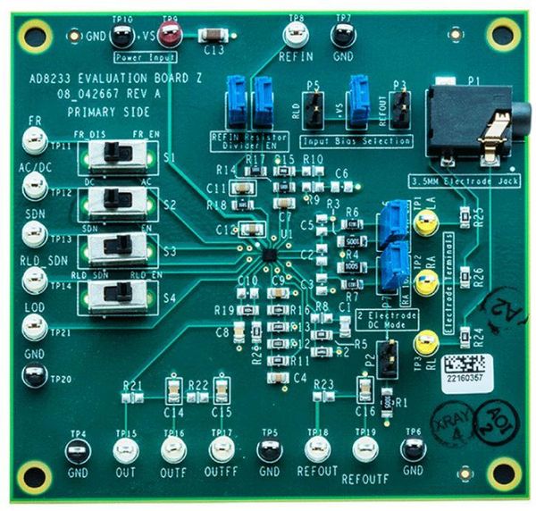 AD8233CB-EBZ electronic component of Analog Devices